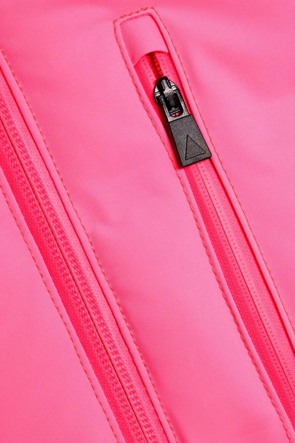 Aztech Mountain Nuke Suit Neon Quilted Down Ski Jacket In Pink