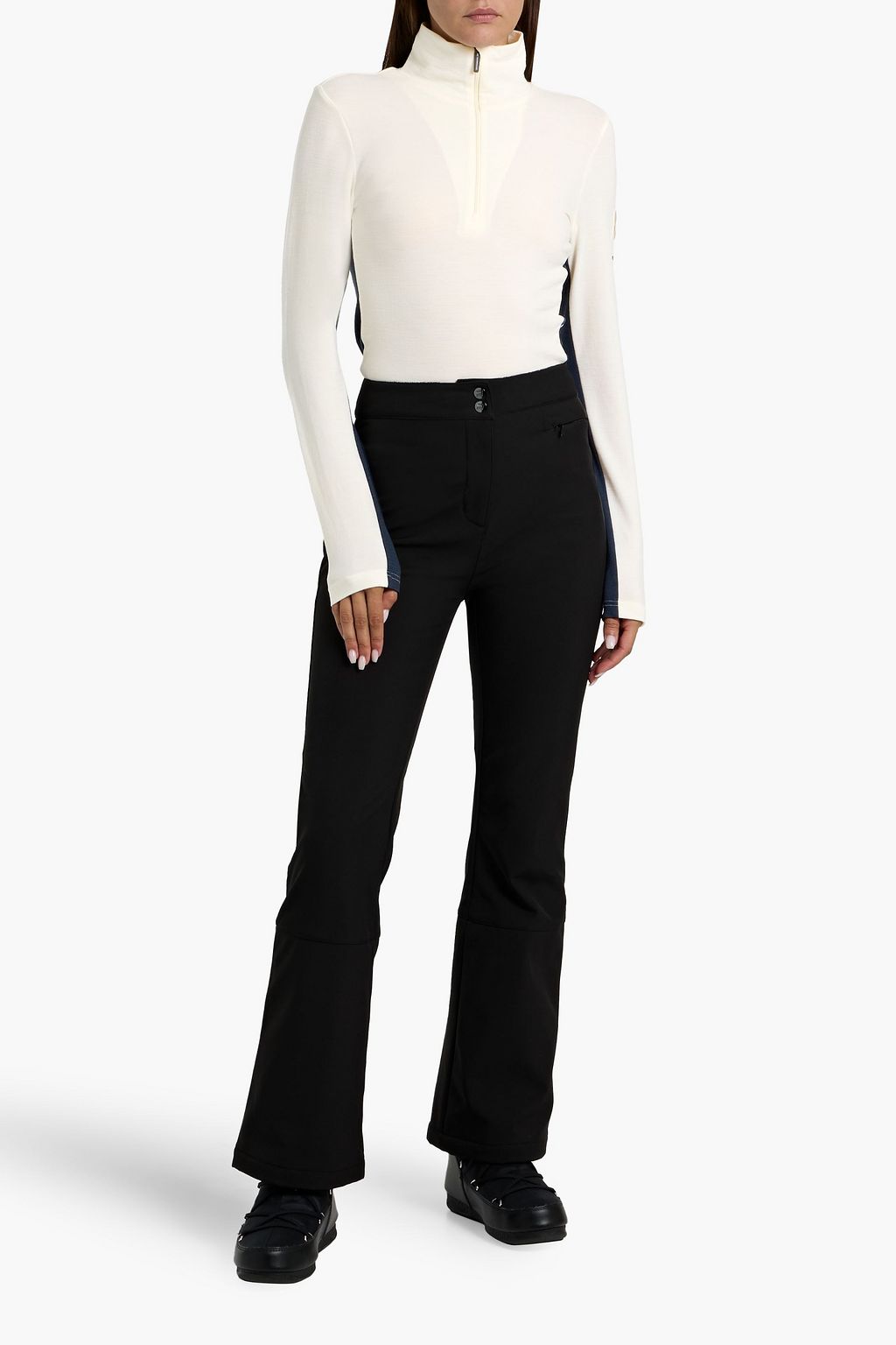 WE NORWEGIANS Voss wool-blend piqué base layer