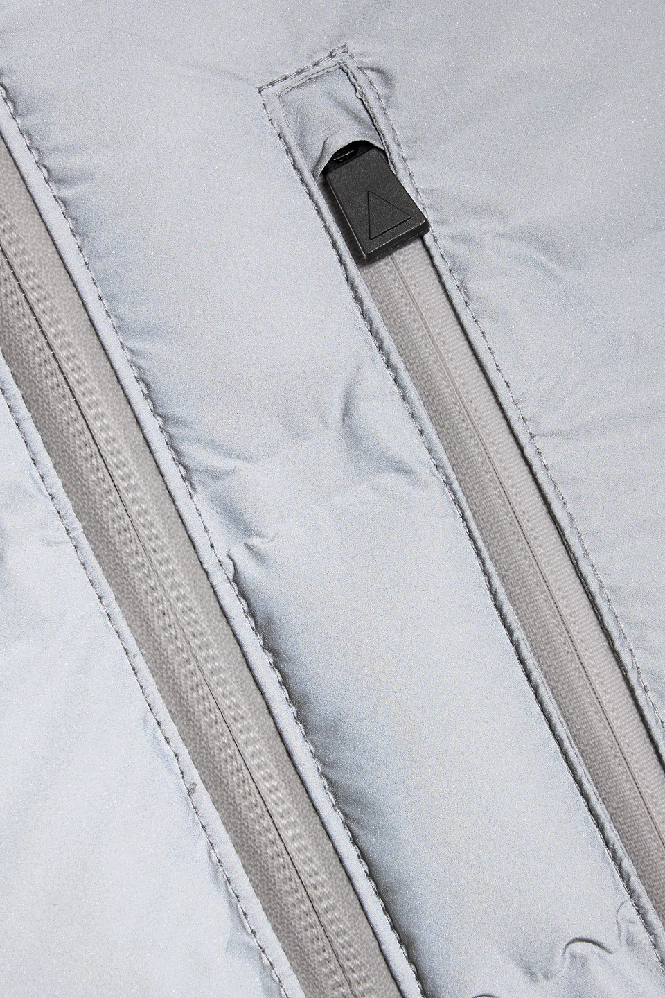 Aztech Mountain Nuke Suit Quilted Down Ski Jacket In White