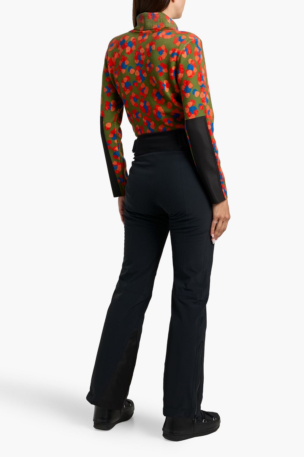 AZTECH MOUNTAIN Matterhorn printed wool turtleneck sweater