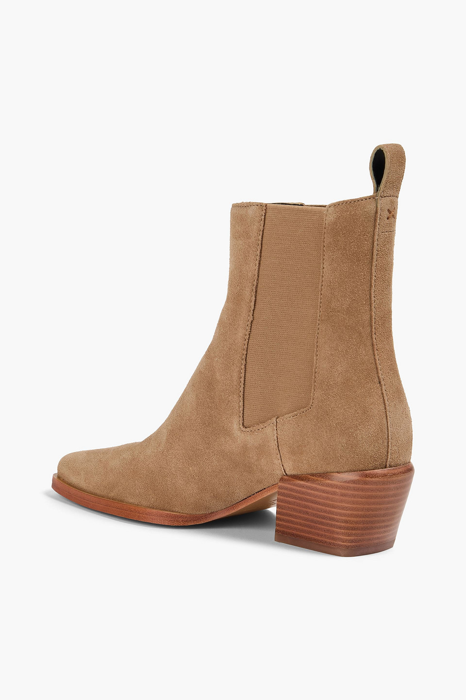  Rag & Bone - Chelsea-boots „joni“ Aus Veloursleder - Neutral - Eu 37 