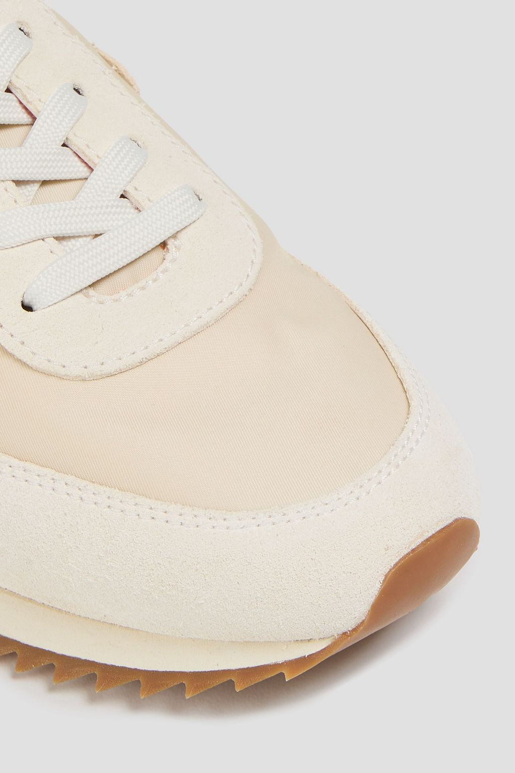 RAG & BONE حذاء سنيكرز "ريترو رانر" من قماش عازل وجلد السويد