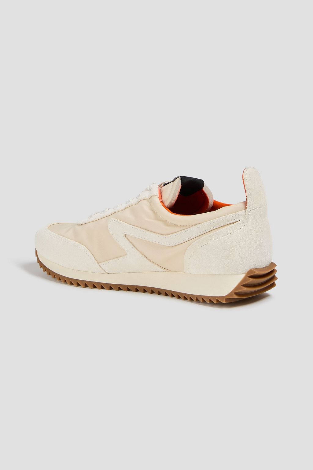 RAG & BONE حذاء سنيكرز "ريترو رانر" من قماش عازل وجلد السويد