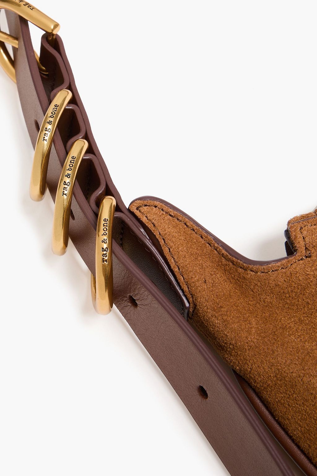 RAG & BONE حقيبة كتف "سبيري" صغيرة من الشامواه