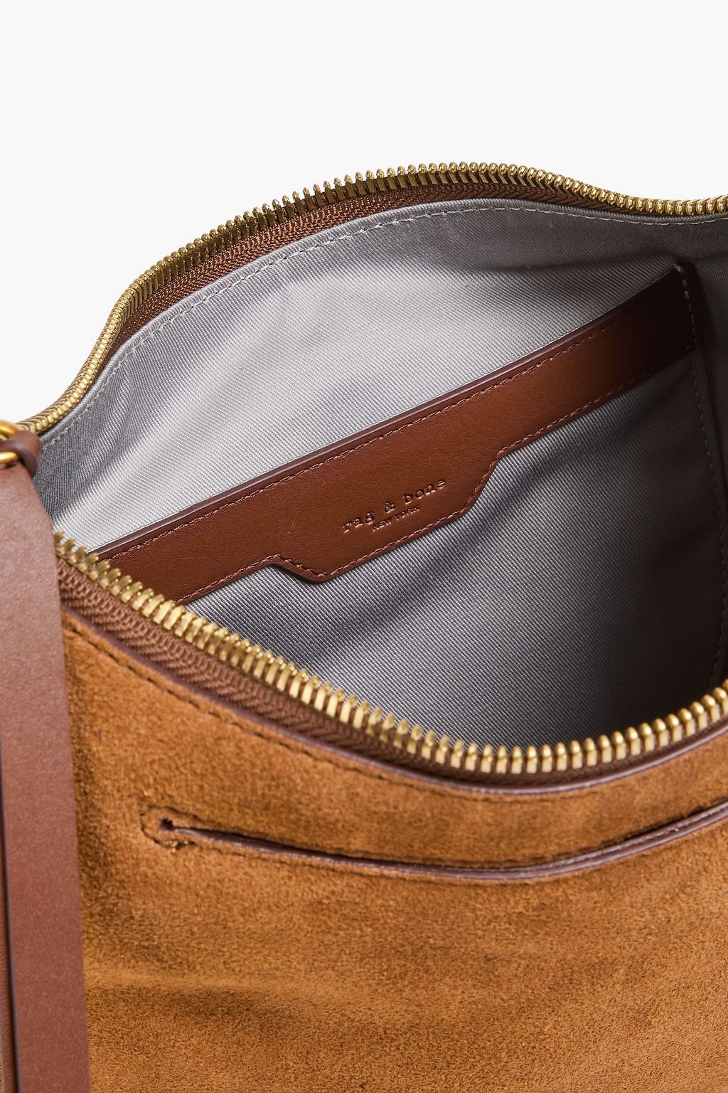 RAG & BONE حقيبة كتف "سبيري" صغيرة من الشامواه