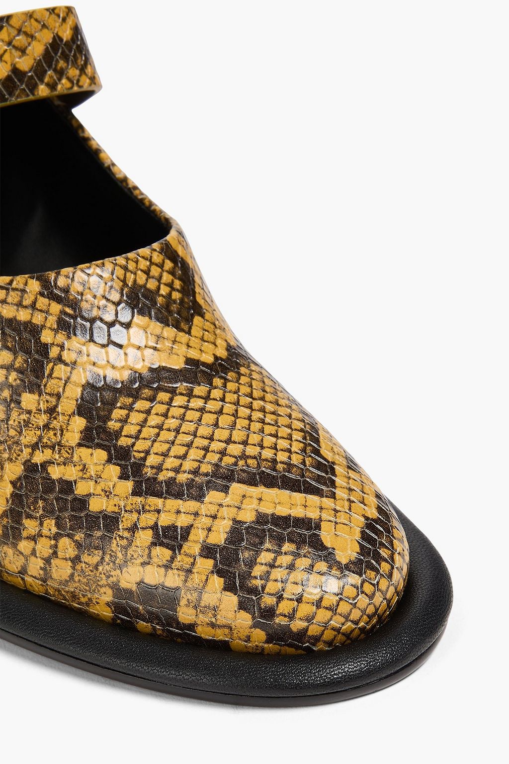 3.1 PHILLIP LIM Naomi 70 snake-effect leather Mary Jane pumps