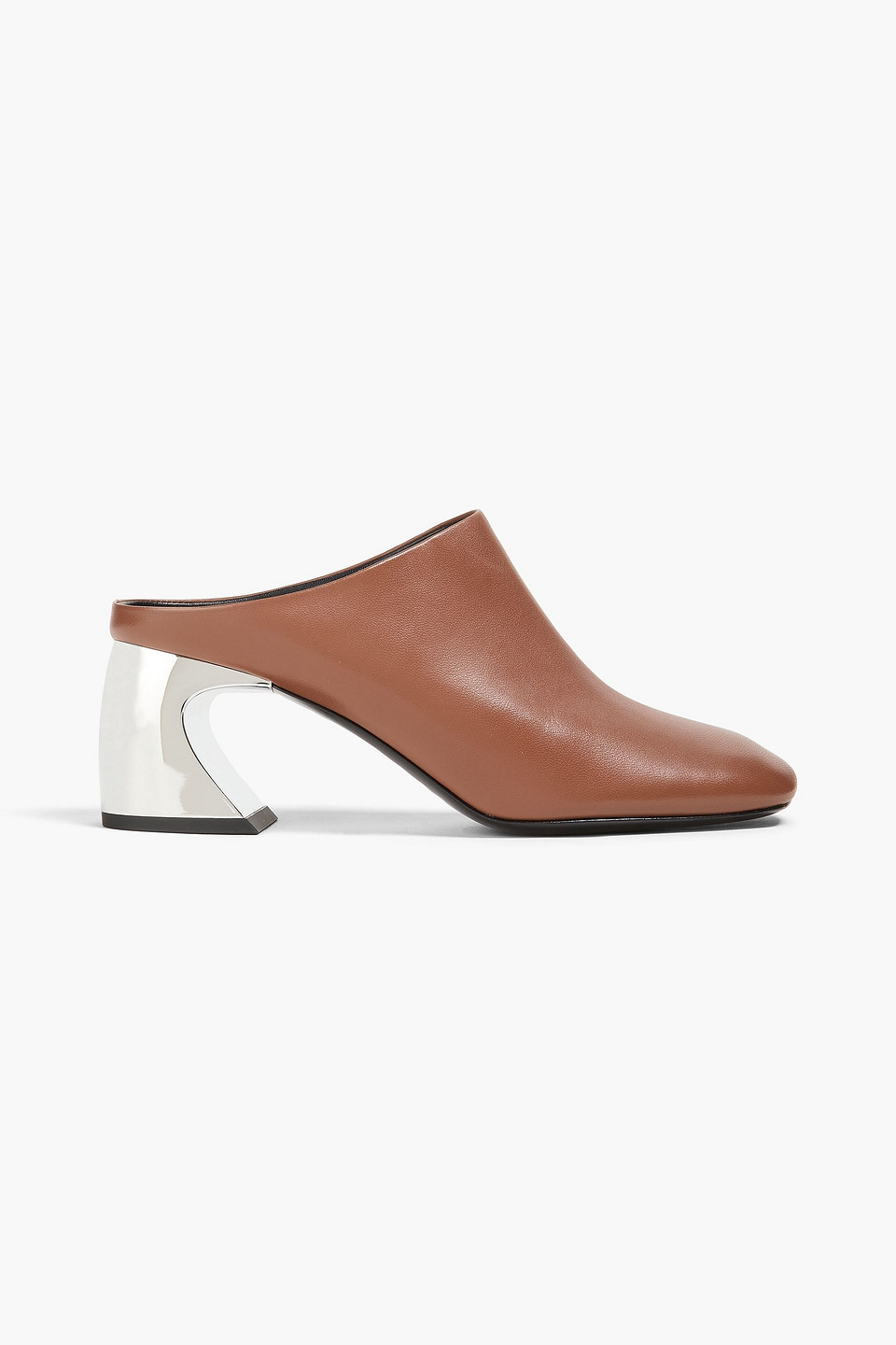 3.1 Phillip Lim Id Leather Mules In Brown