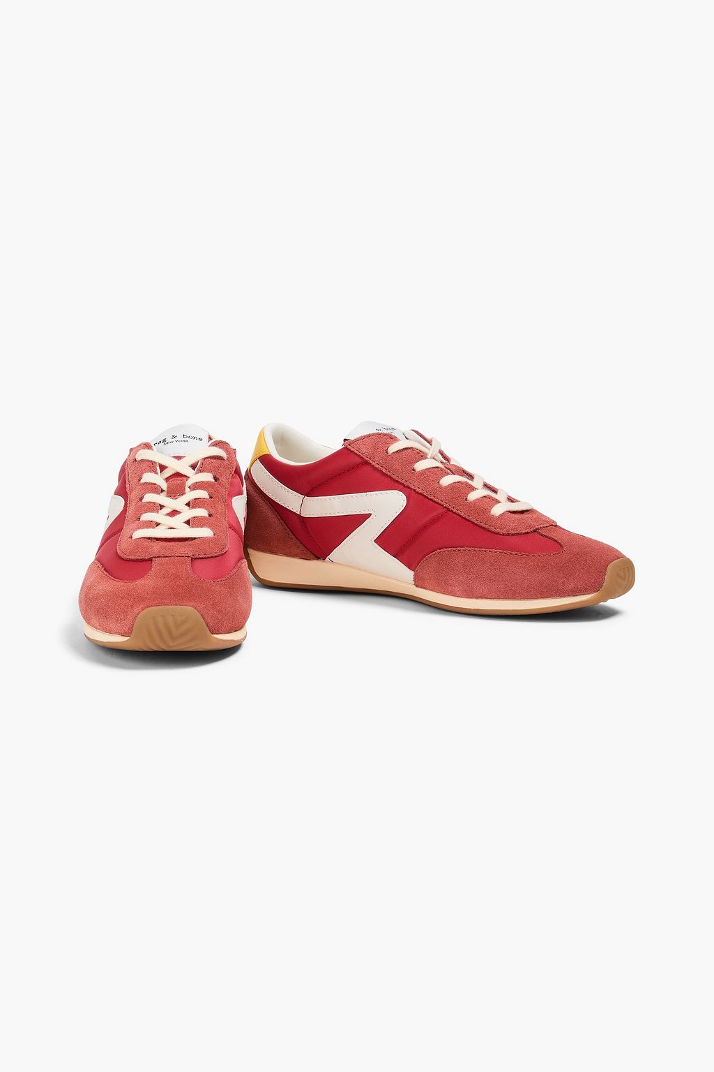 RAG & BONE Retro Runner suede, leather and mesh sneakers