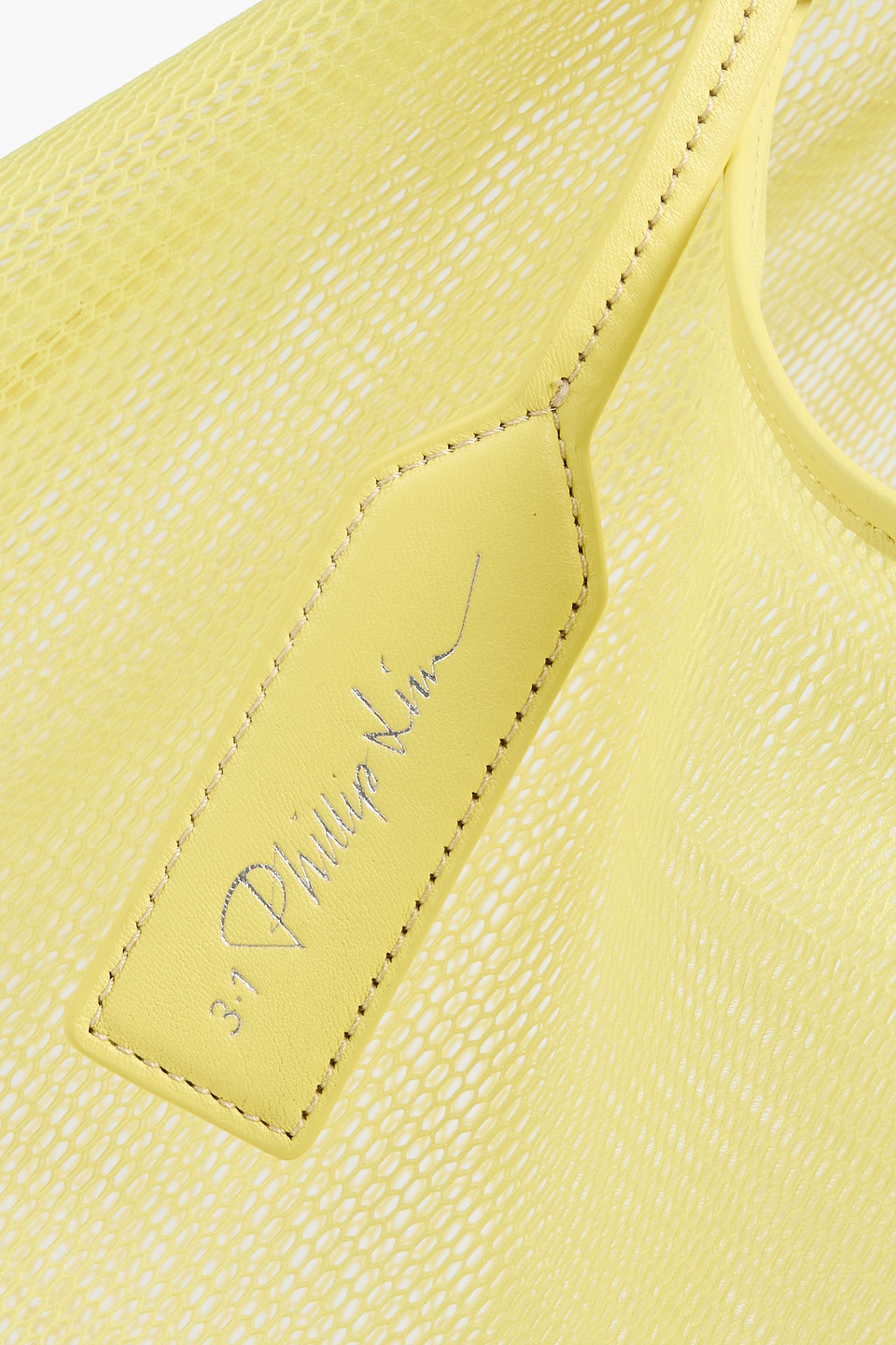 3.1 Phillip Lim Mesh Tote In Yellow