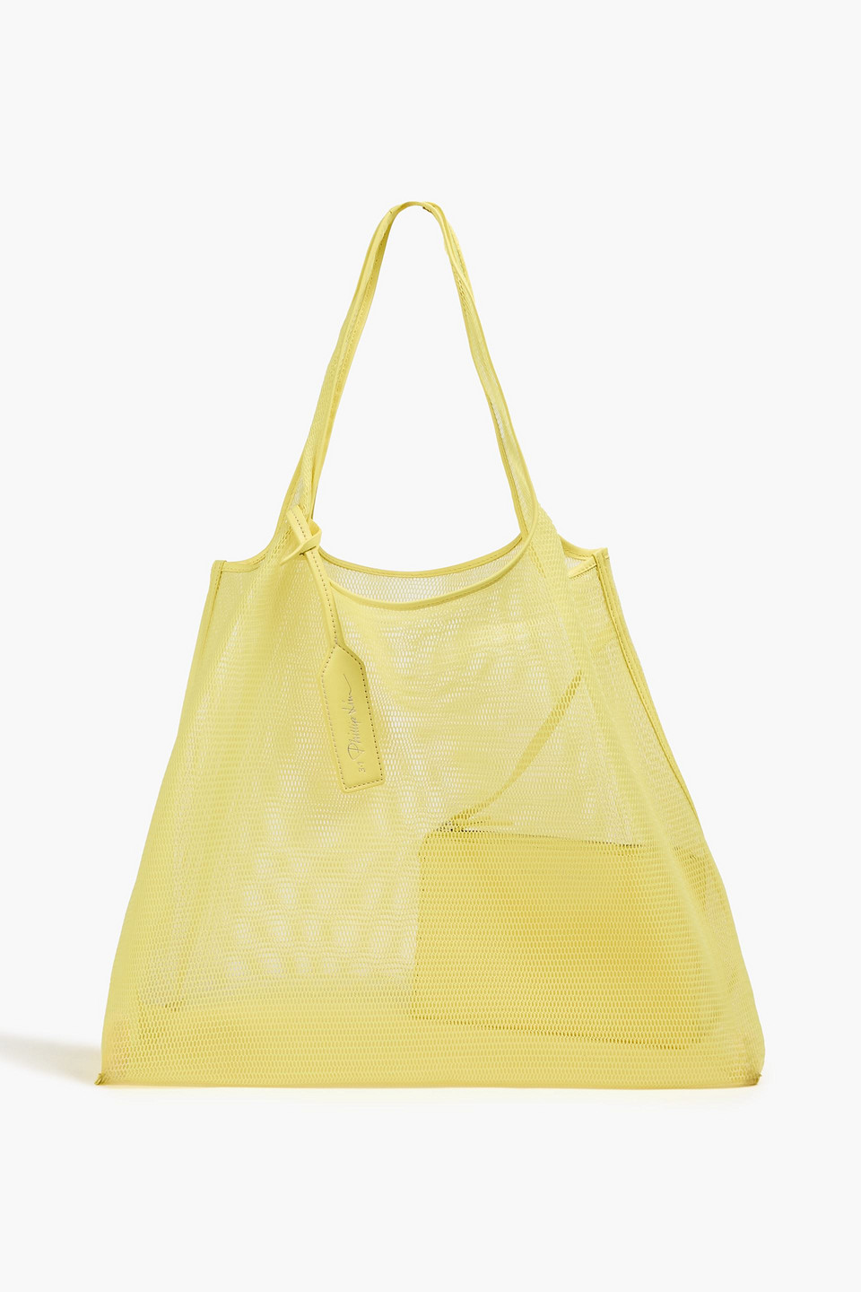 3.1 Phillip Lim Mesh Tote In Yellow