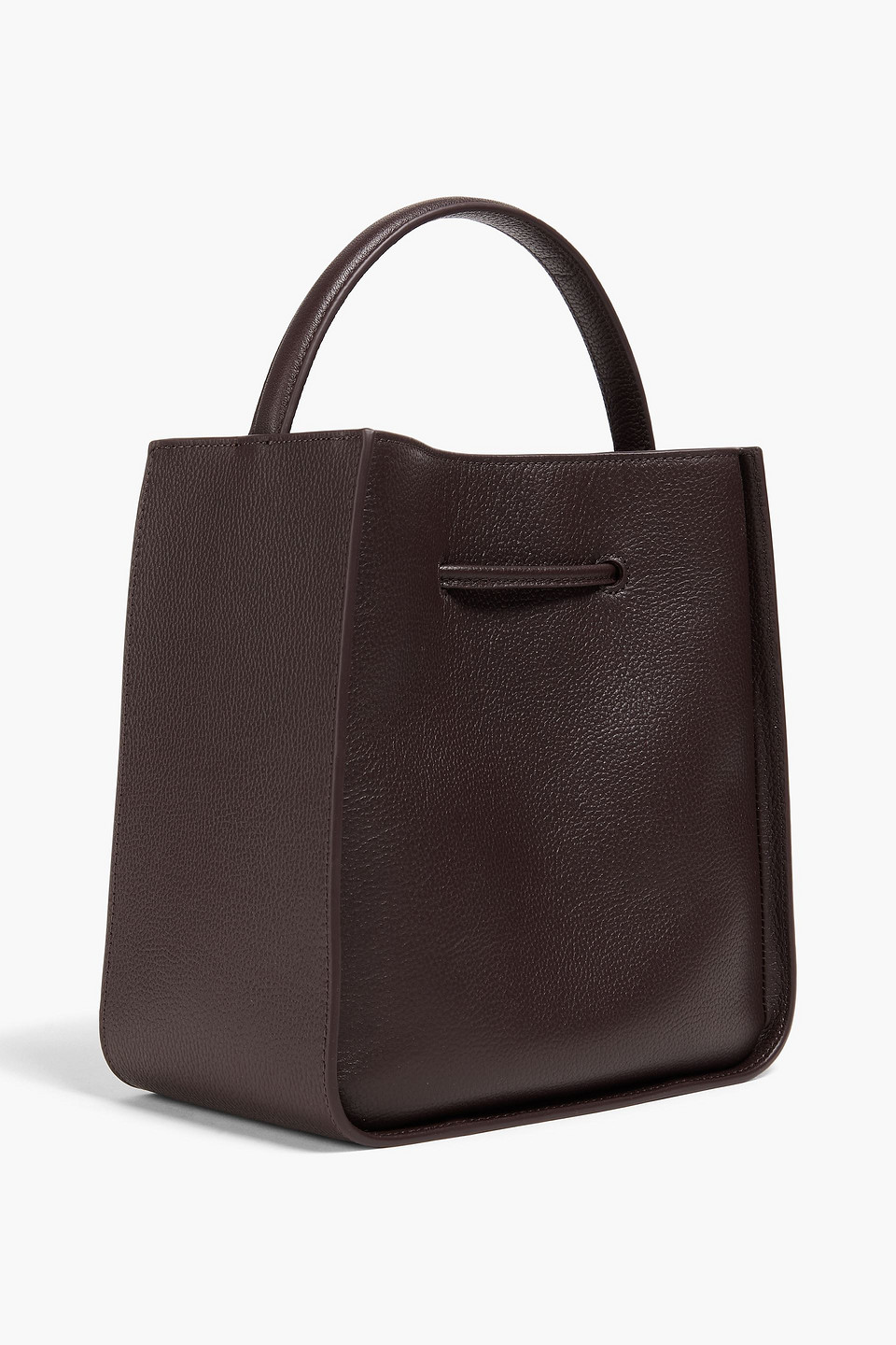 3.1 Phillip Lim Soleil Pebbled-leather Bucket Bag In Brown