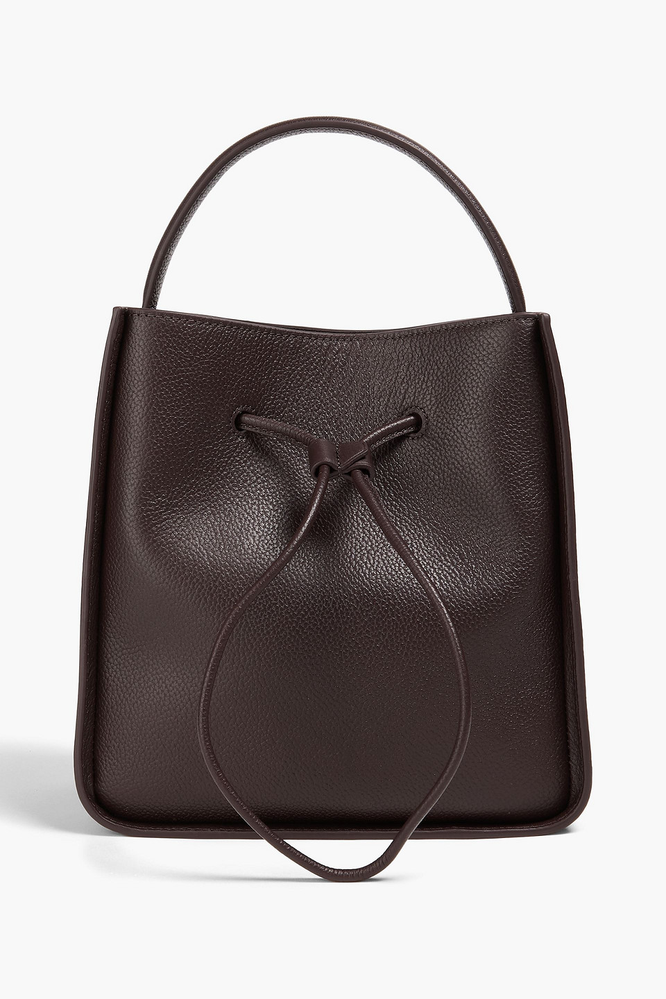 3.1 Phillip Lim Soleil Pebbled-leather Bucket Bag In Brown