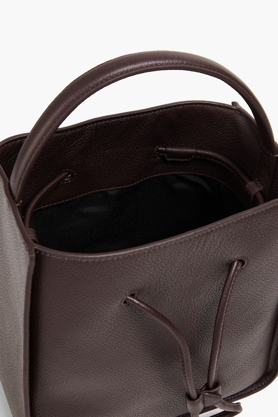 3.1 Phillip Lim Soleil Pebbled-leather Bucket Bag In Brown