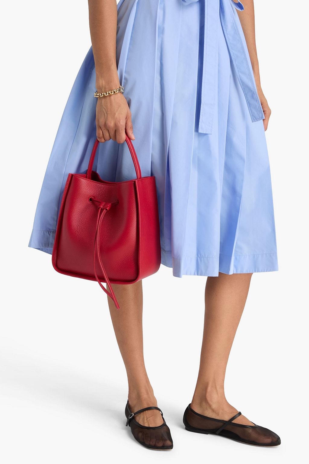 3.1 PHILLIP LIM Beuteltasche „Soleil“ aus Narbenleder