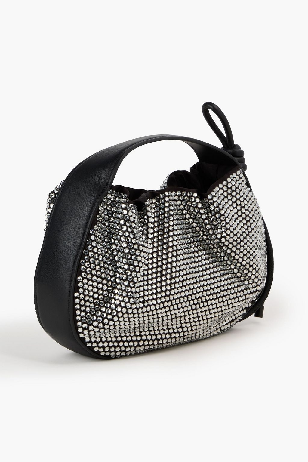 3.1 PHILLIP LIM حقيبة توت بفن الأوريغامي من الساتان مزينة بالكريستال