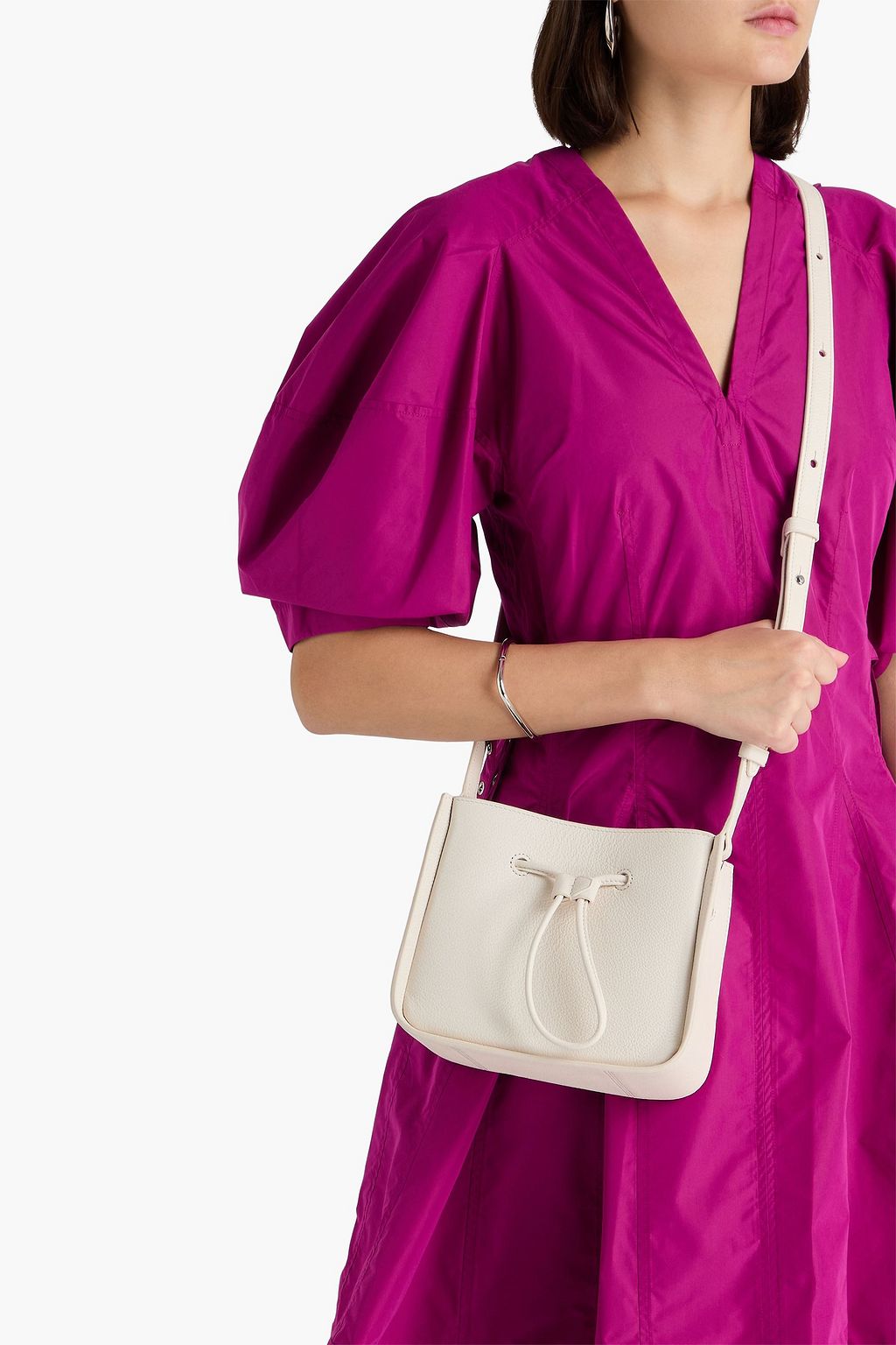 3.1 PHILLIP LIM Soleil pebbled-leather bucket bag