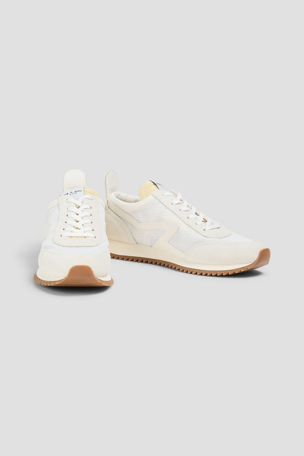 RAG & BONE Retro Runner suede, leather and mesh sneakers
