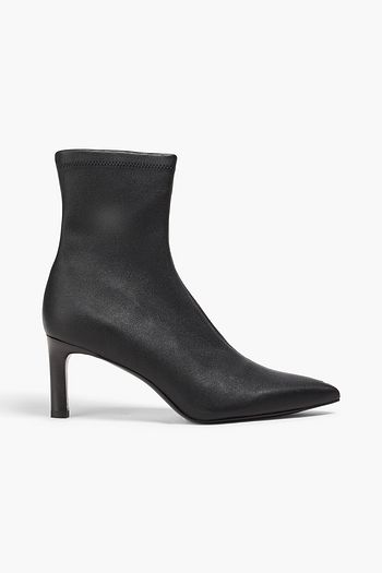 RAG & BONE حذاء بوت بطول الكاحل "بريت" من الجلد المطاطي