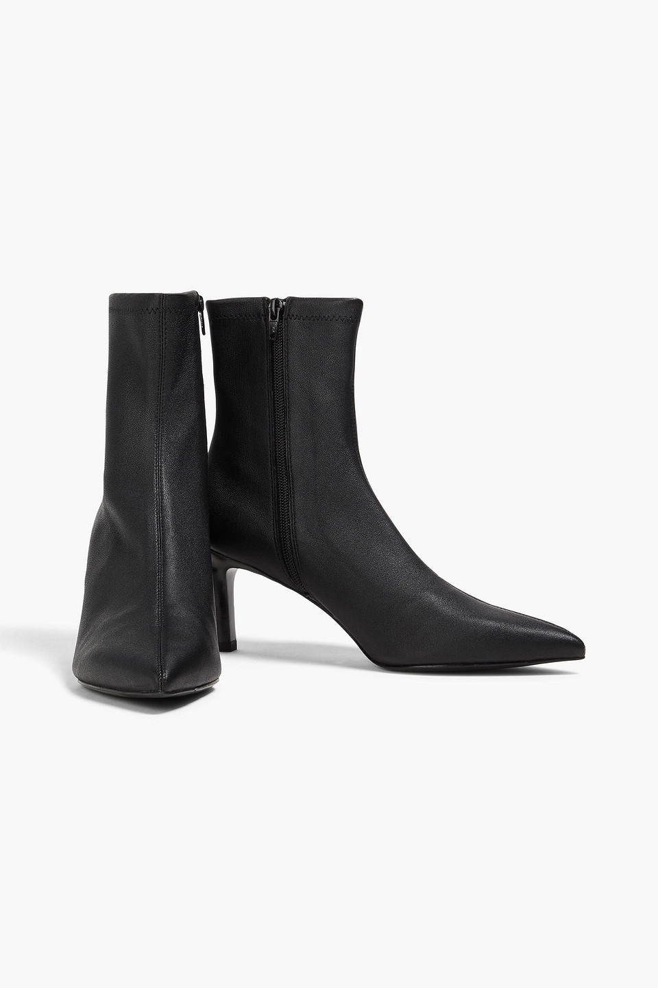  Rag & Bone - Ankle Boots „britt“ Aus Stretch-leder - Schwarz - Eu 36.5 