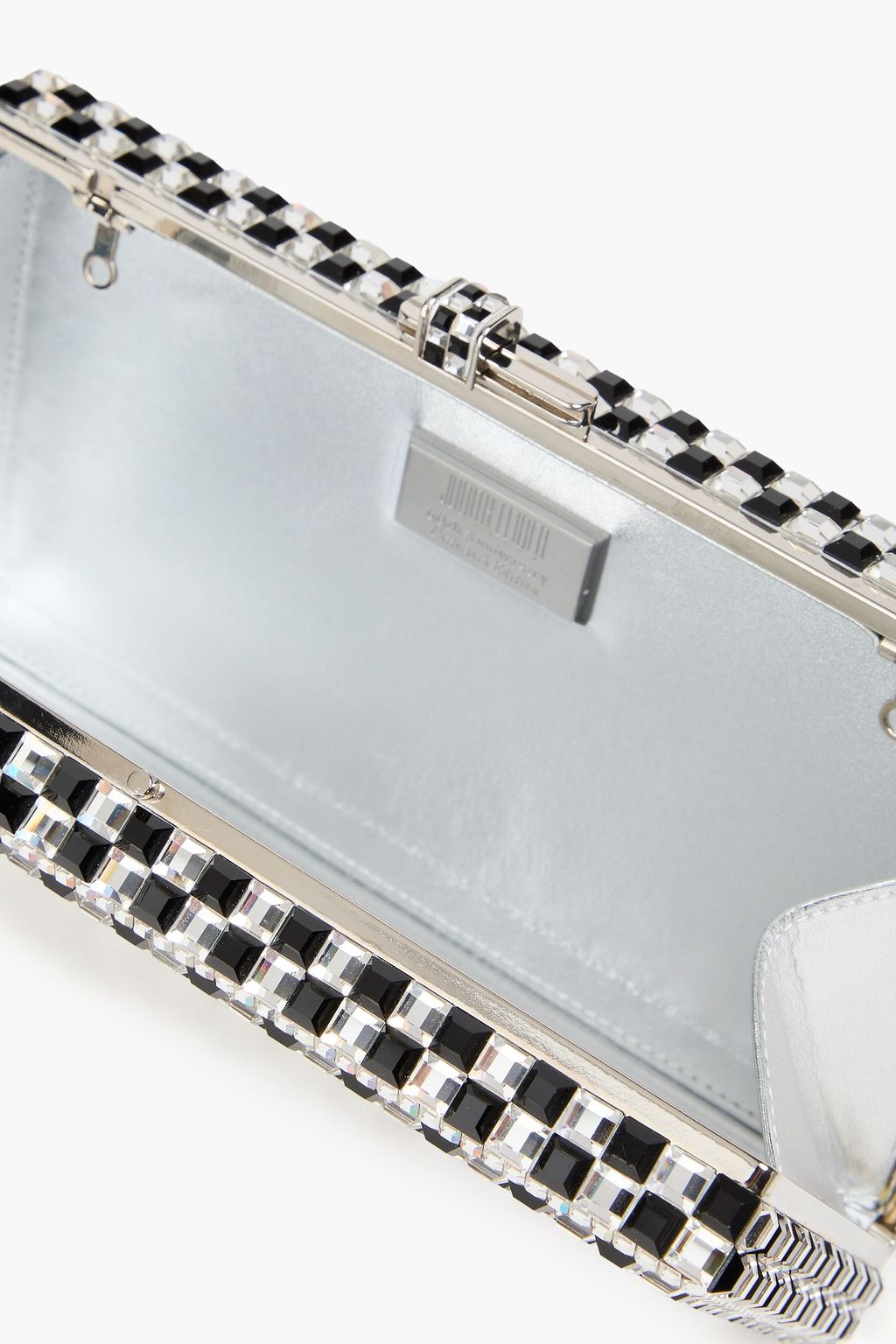 JUDITH LEIBER COUTURE Crystal-embellished box clutch