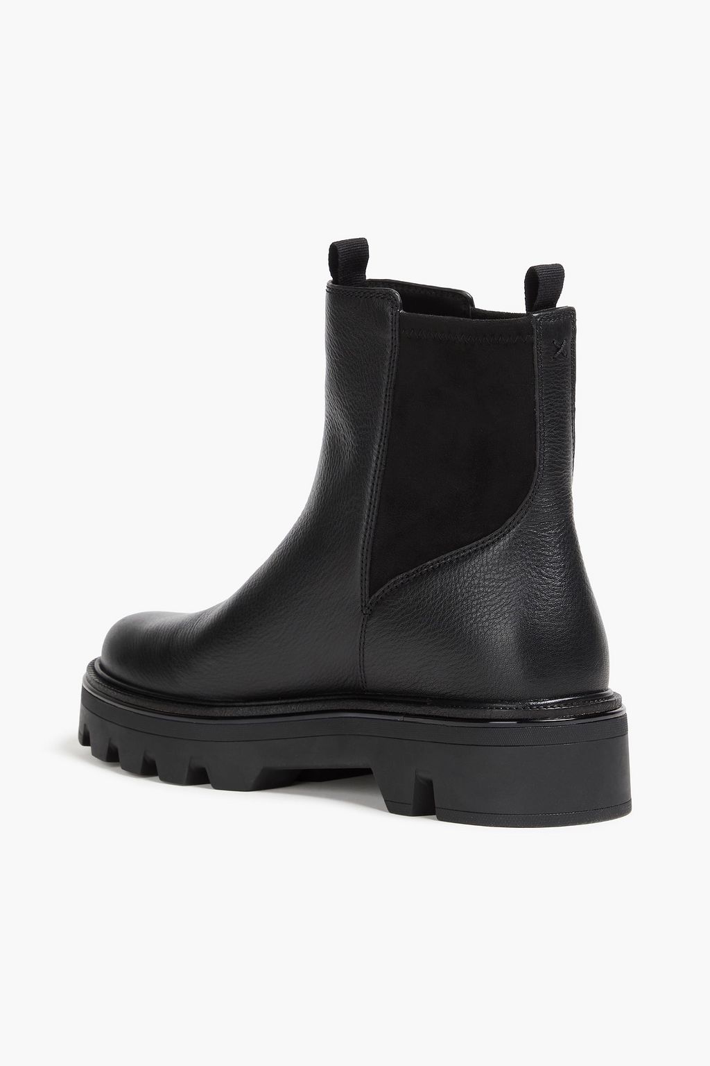 RAG & BONE بوت تشيلسي "كوين" بنعل سميك من الجلد المُحبّب