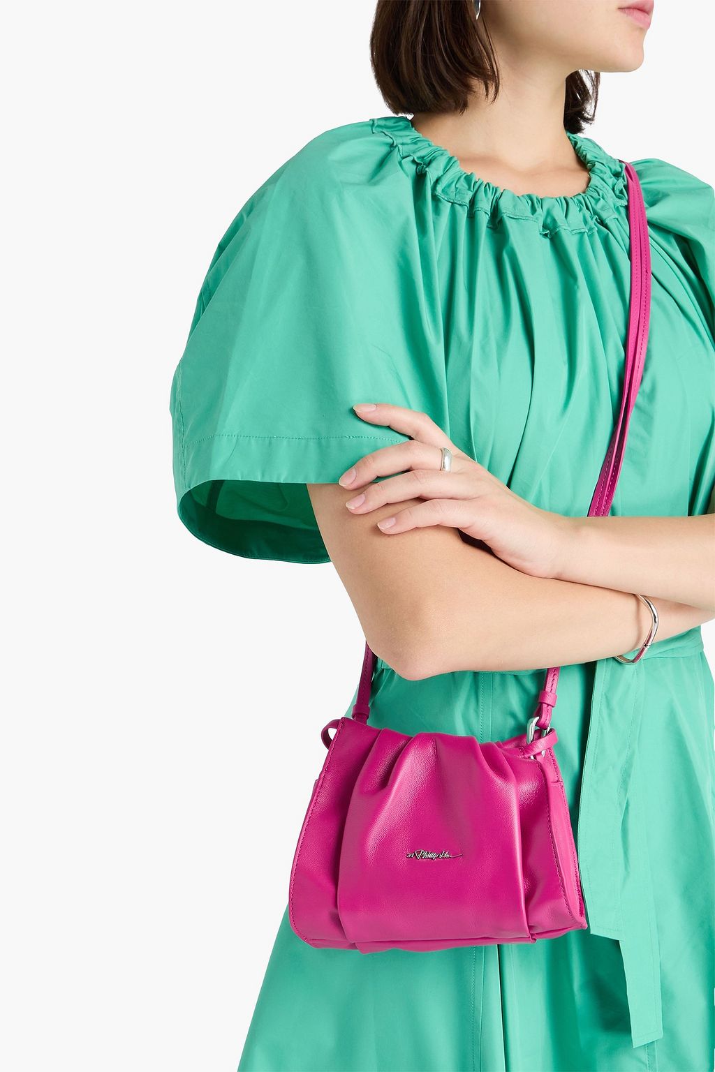 3.1 PHILLIP LIM Blossom pleated leather cross-body bag
