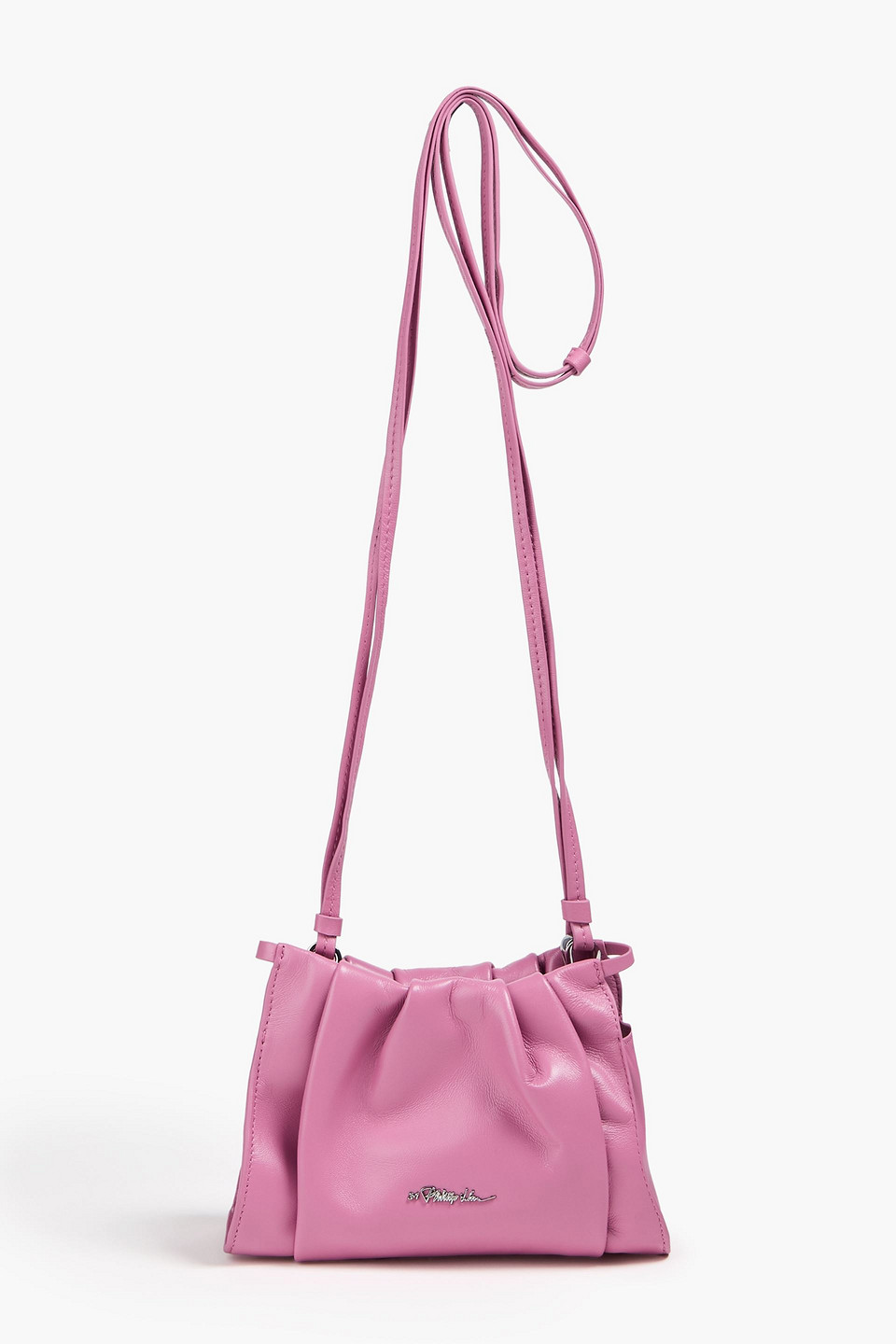 3.1 Phillip Lim Blossom Pleated Leather Cross-body Bag In Pink