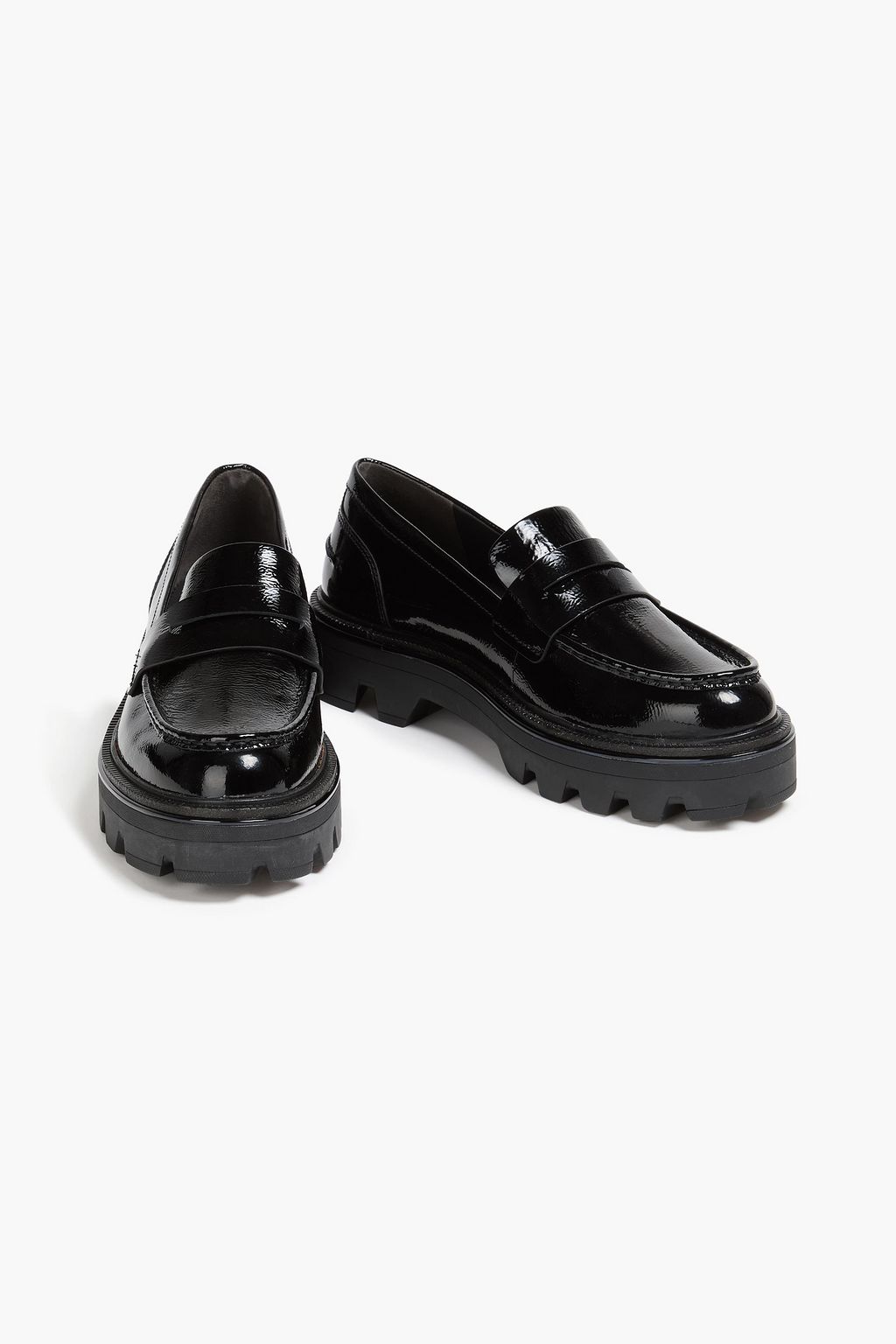 RAG & BONE Plateau-Loafers „Quinn“ aus Lackleder