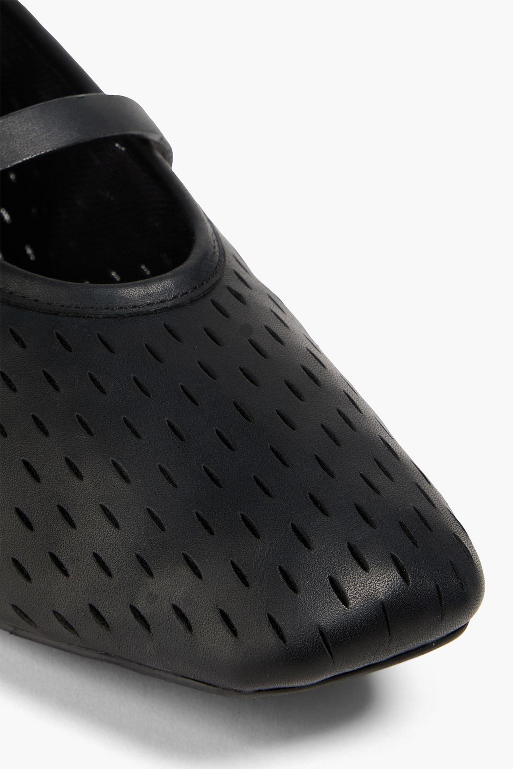 RAG & BONE Spire perforated leather Mary Jane flats