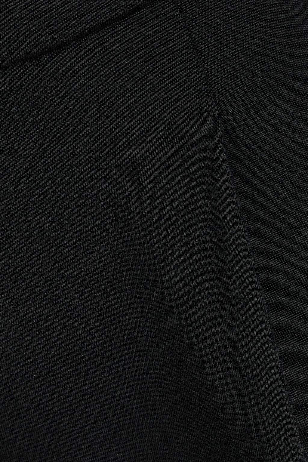 THEORY Cropped jersey track pants