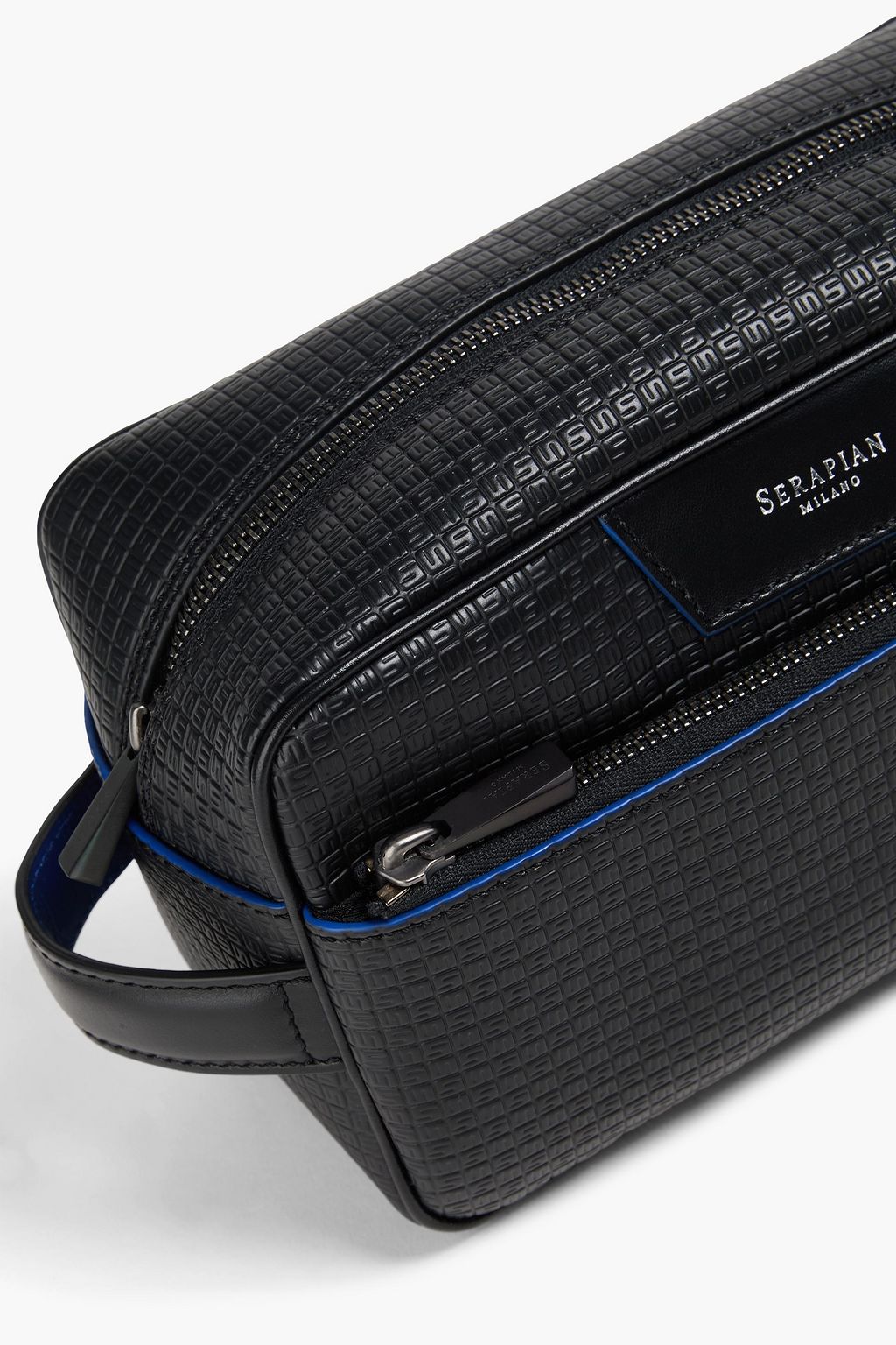 SERAPIAN Textured wash bag