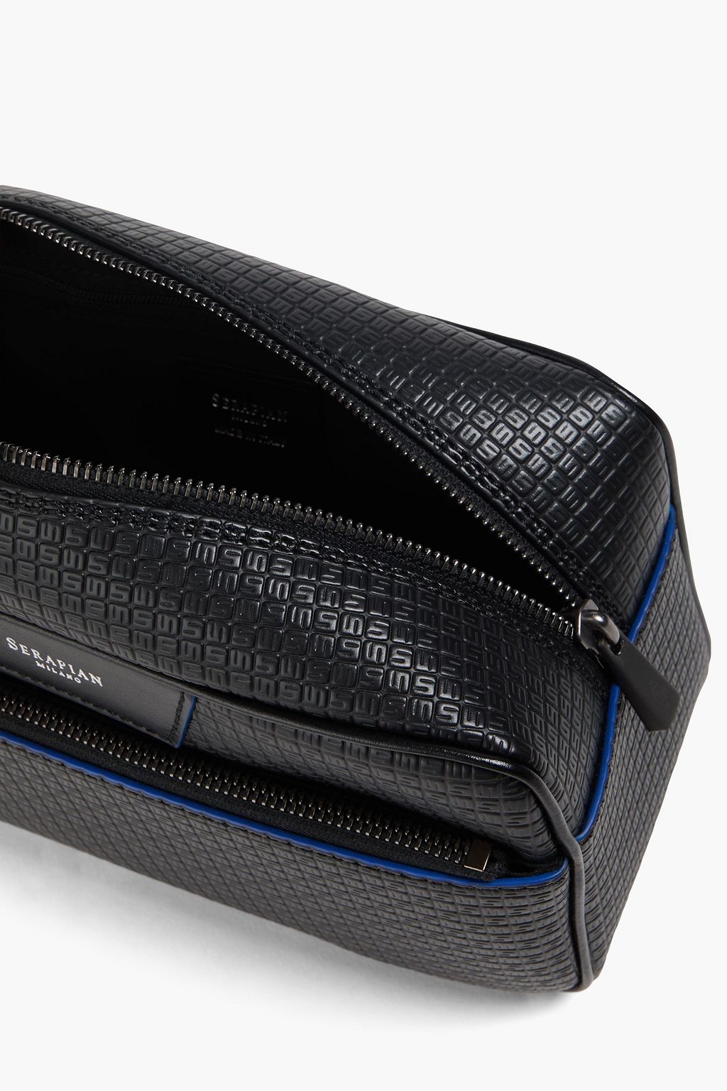 SERAPIAN Textured wash bag