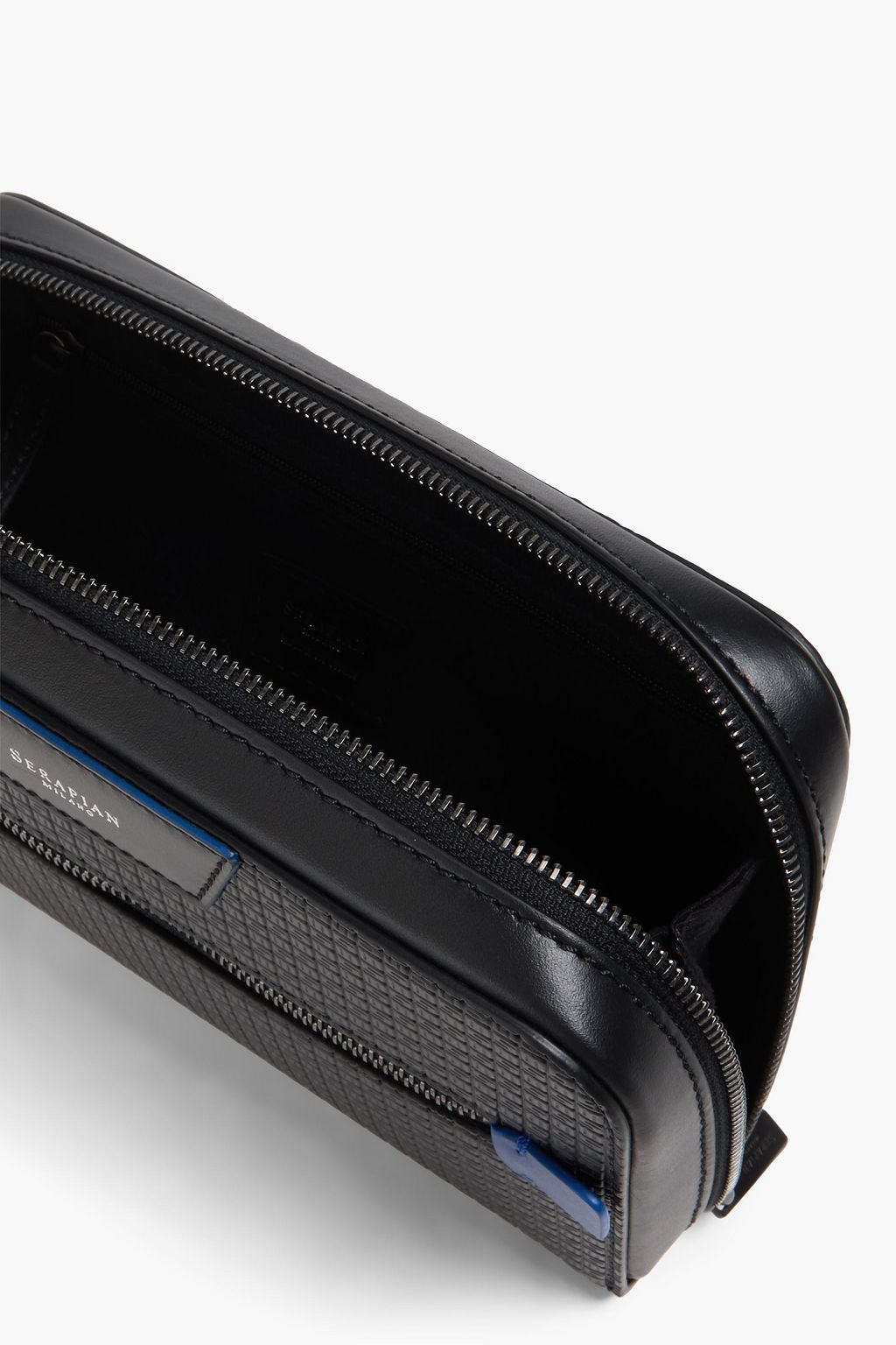 SERAPIAN Textured pouch