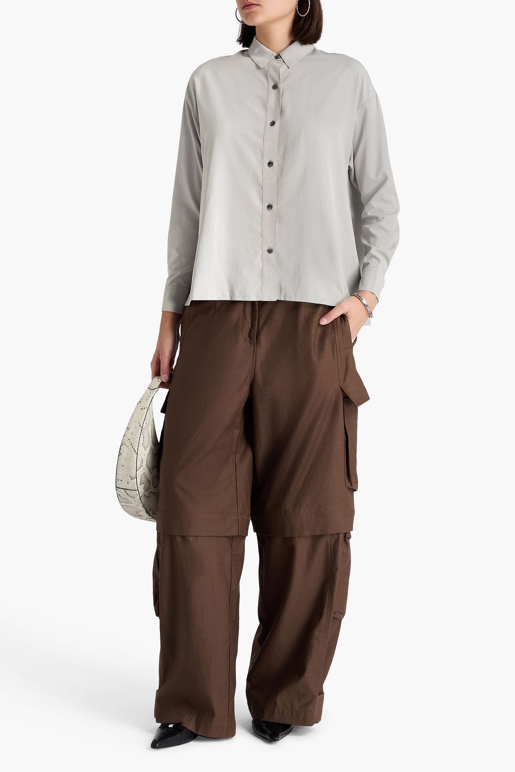 JAMES PERSE Sateen shirt