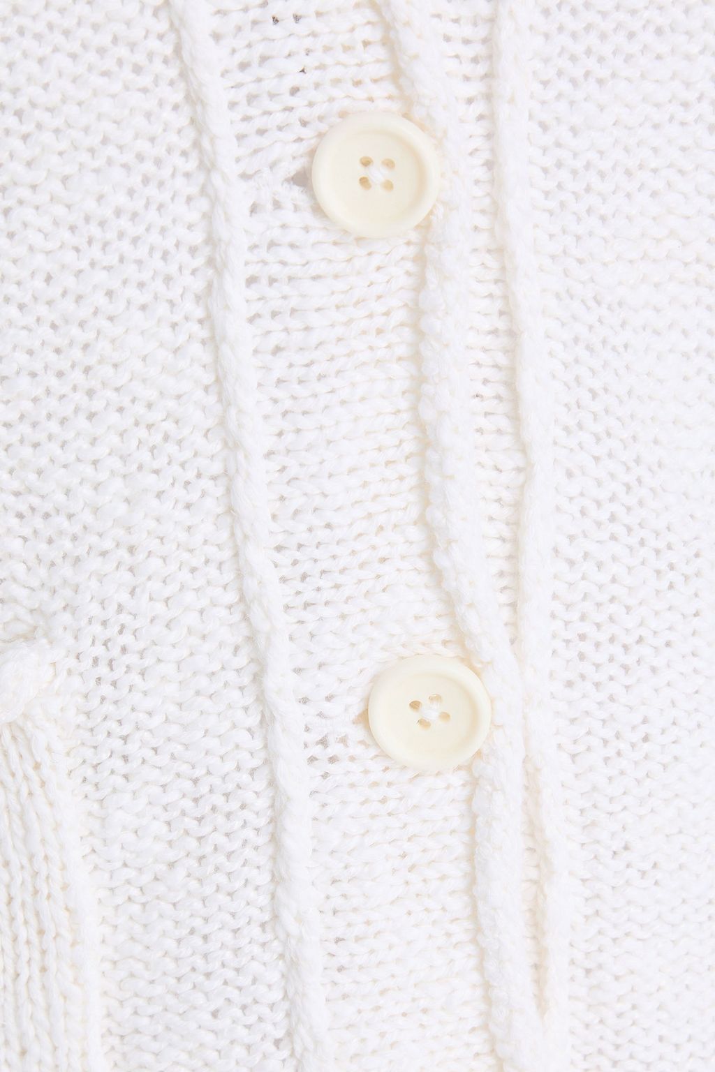 JAMES PERSE Cotton and linen-blend cardigan