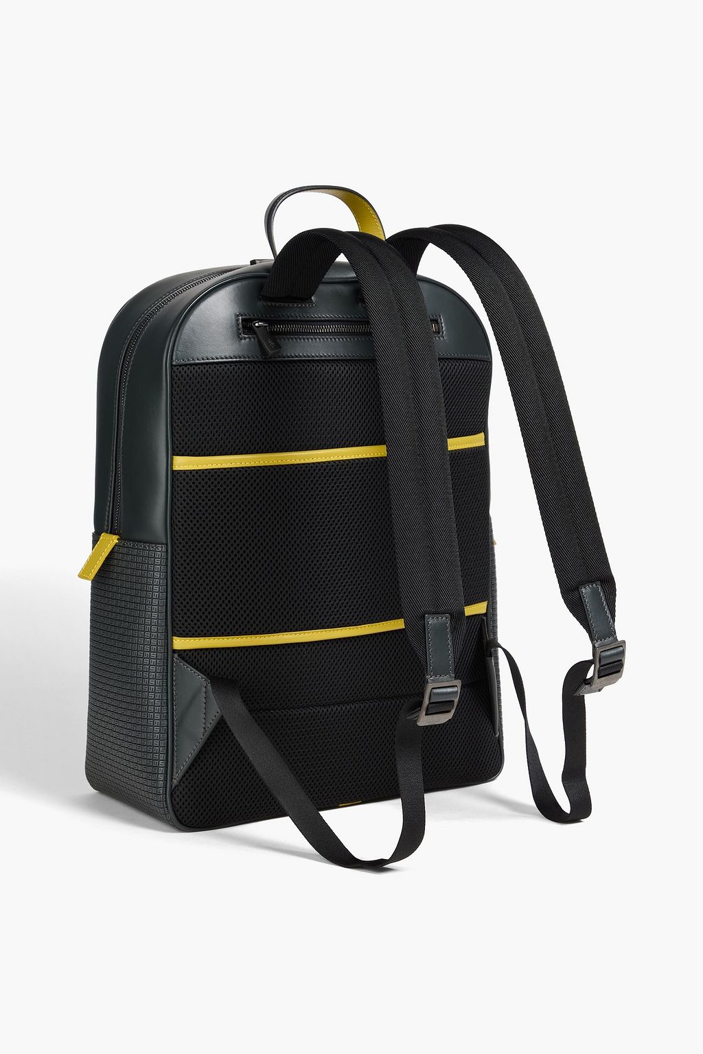 SERAPIAN حقيبة ظهر "ستيفان" من الجلد بملمس نافر