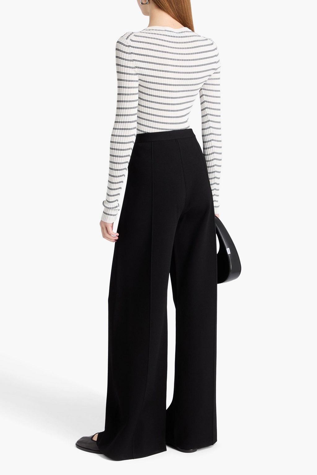 THEORY Knitted wide-leg pants