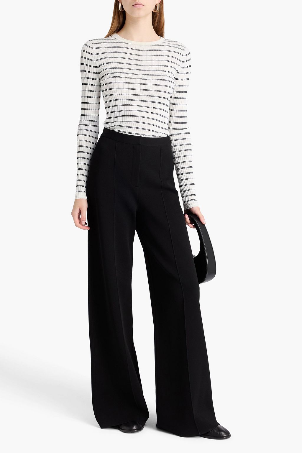 THEORY Knitted wide-leg pants