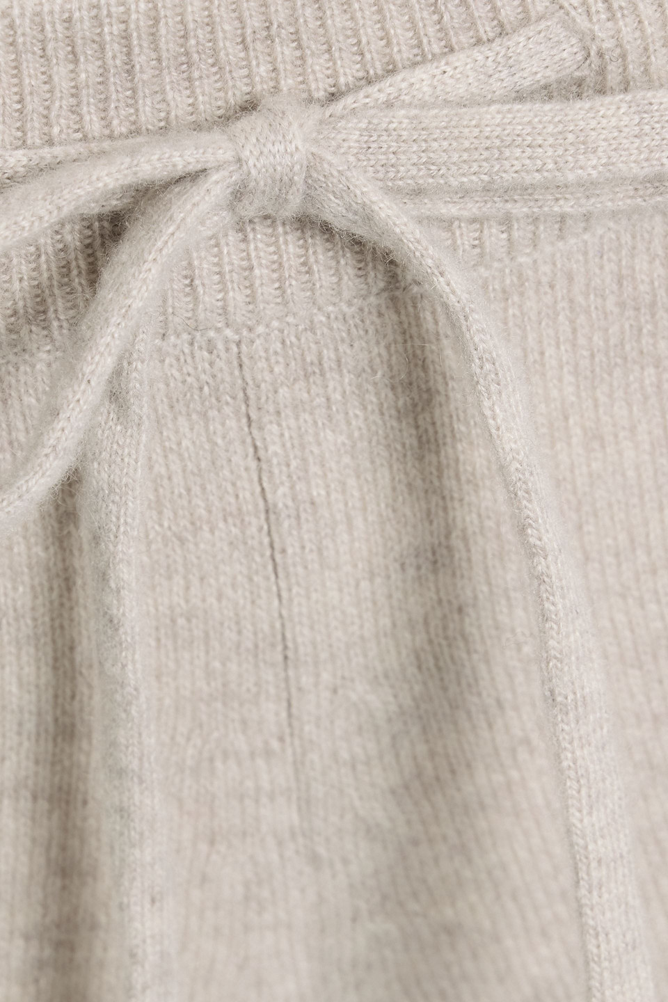 Chinti & Parker Cashmere Wide-leg Pants In Nude