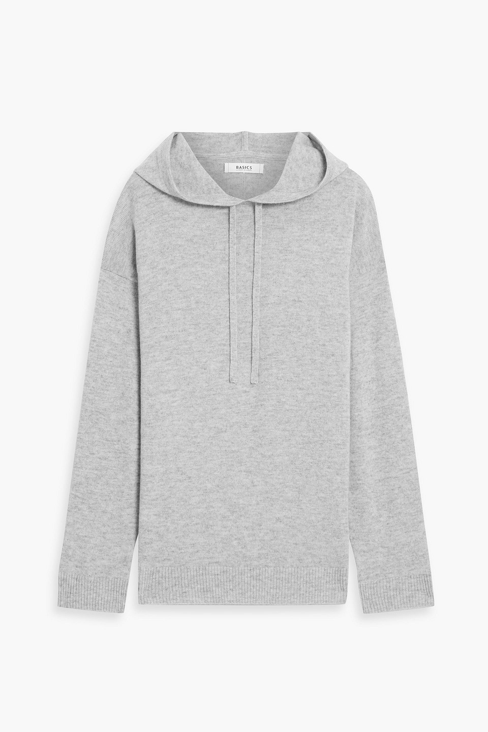 Chinti & Parker Wool And Cashmere-blend Hoodie In Gray
