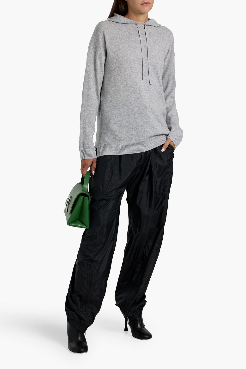 CHINTI & PARKER Wool and cashmere-blend hoodie