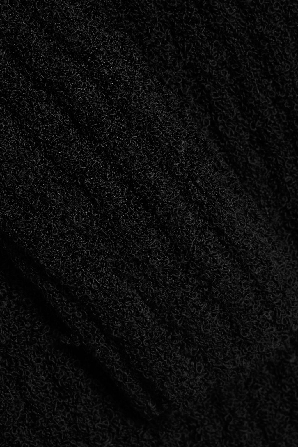 TOTEME Ribbed bouclé-knit wool-blend midi dress