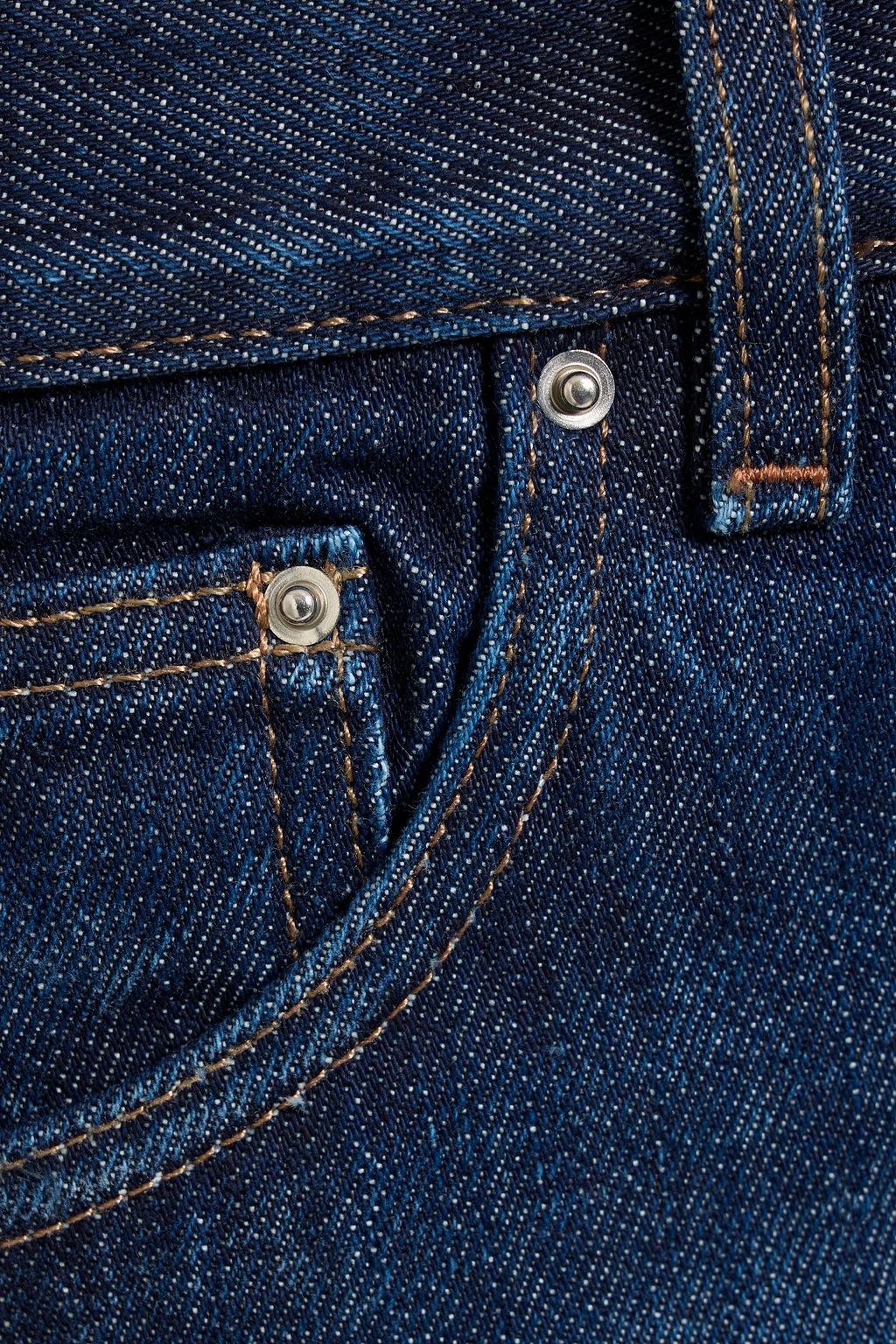 TOTEME High-rise straight-leg jeans