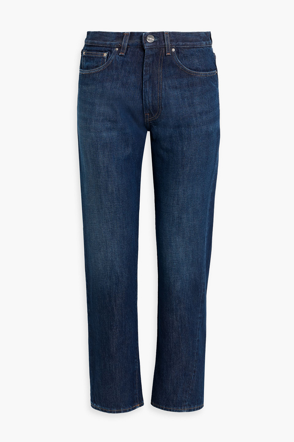 Totême High-rise Straight-leg Jeans In Blue