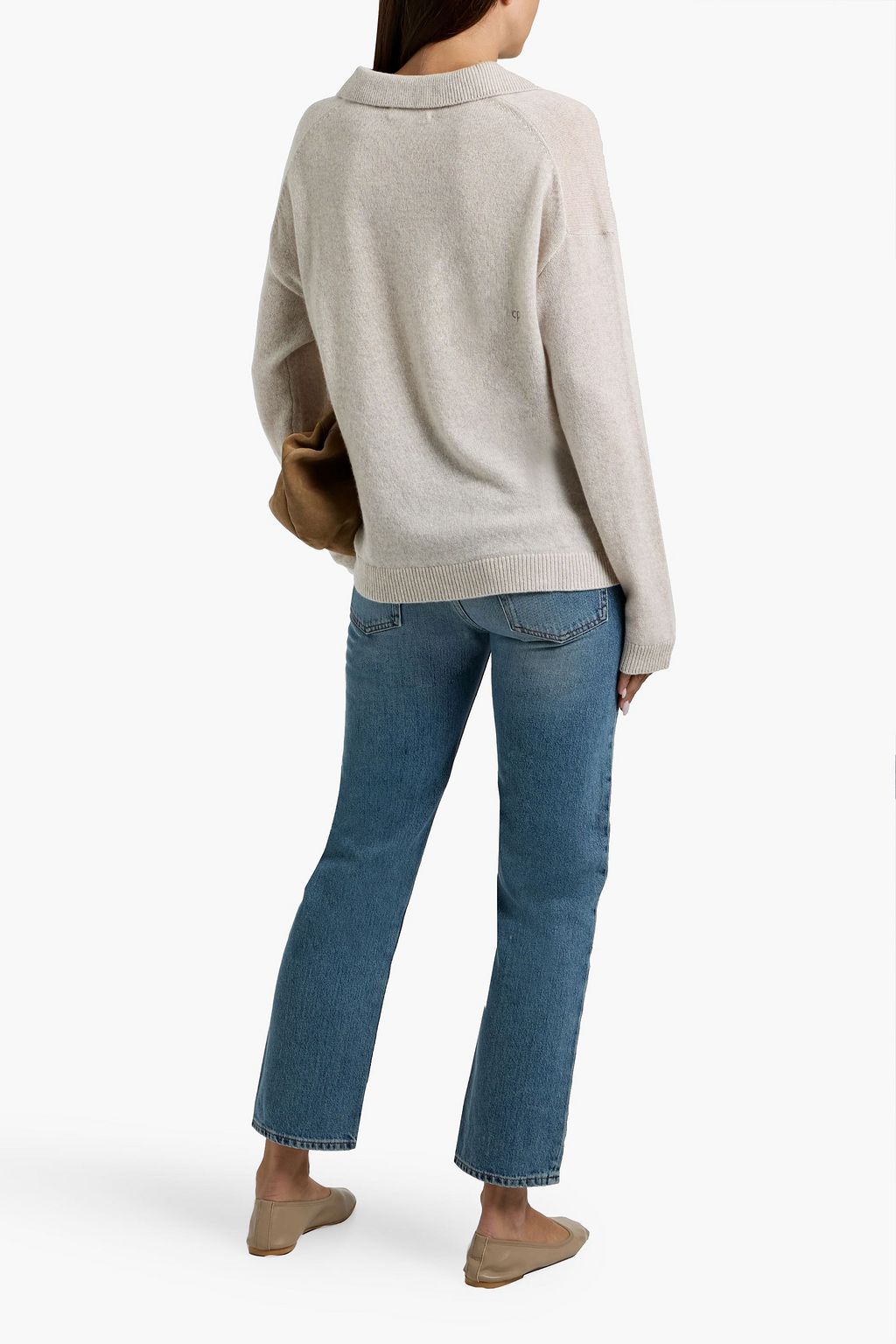 CHINTI & PARKER Cashmere polo sweater