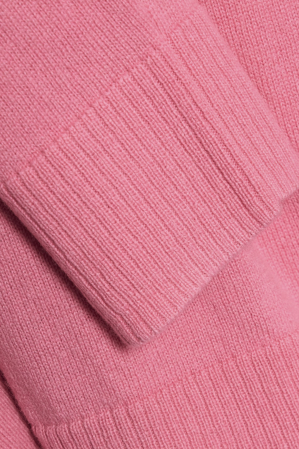 Chinti & Parker Wool And Cashmere-blend Polo Sweater In Pink
