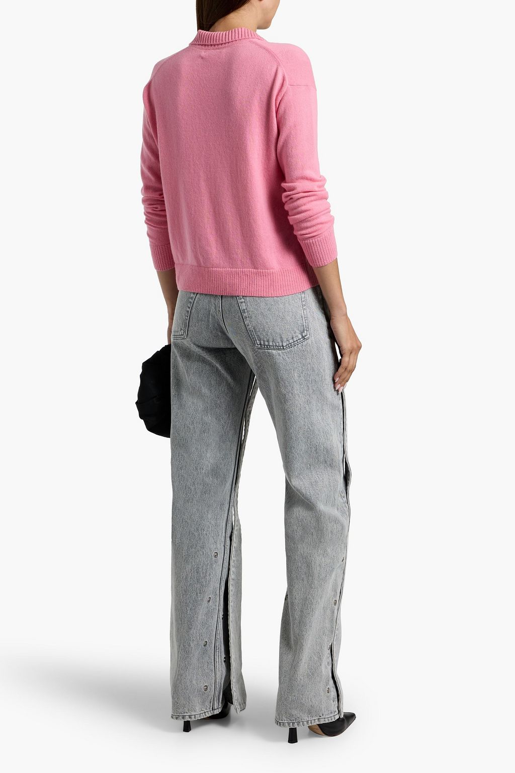 CHINTI & PARKER Wool and cashmere-blend polo sweater
