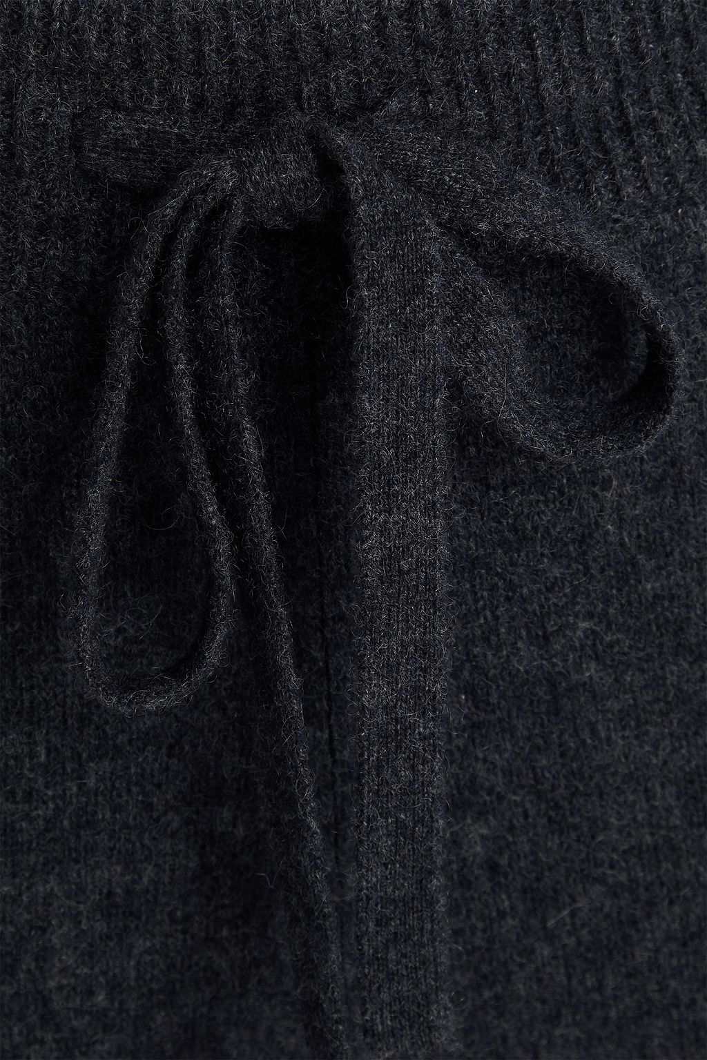 JAMES PERSE Cropped cashmere track pants