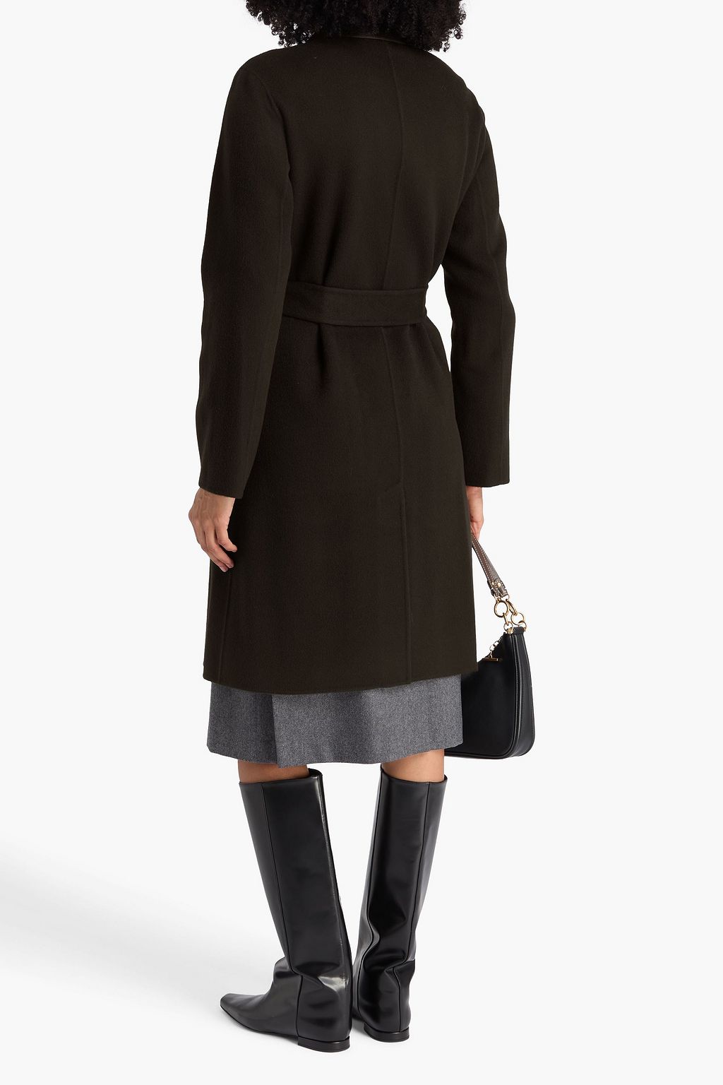 THEORY Oaklane wool and cashmere-blend felt coat