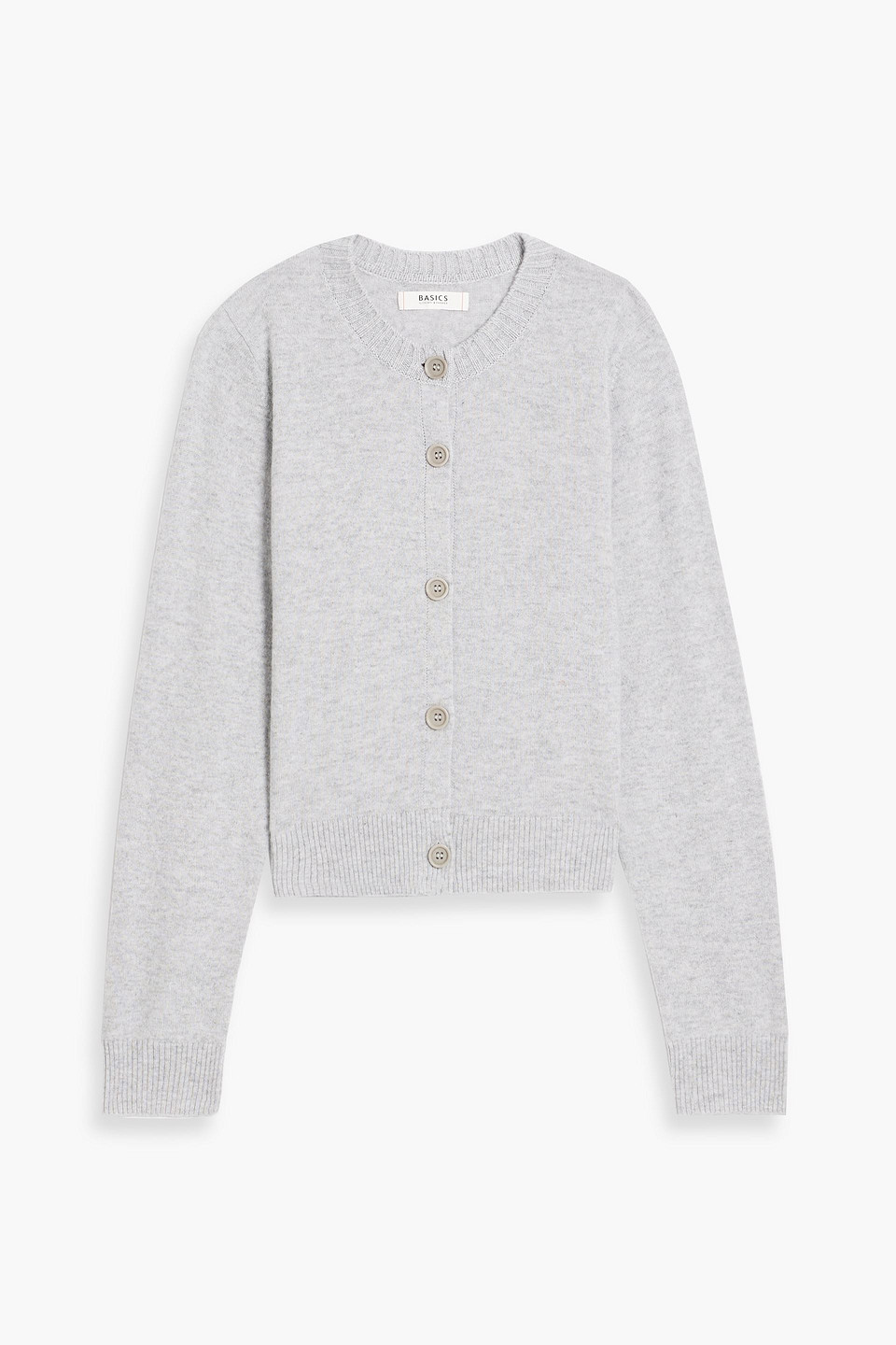 Chinti & Parker Wool And Cashmere-blend Cardigan In Gray